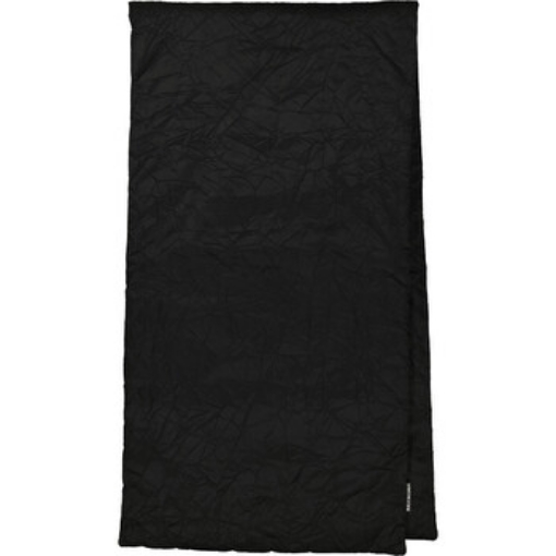 Picture of BALENCIAGA Black Padded Crinkled Nylon Stole