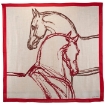 Picture of HERMES Chevaux Au Pre Cashmere And Silk Square Shawl