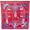 Picture of HERMES Etriers Remix Silk Twill Square Scarf