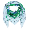 Picture of HERMES La Promenade Du Matin Giant Triangle Silk Twill Scarf