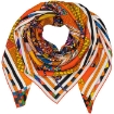 Picture of HERMES Cashmere And Silk Patchwork Horse Square Shawl