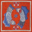 Picture of SALVATORE FERRAGAMO Kites Print Silk Foulard Scarf