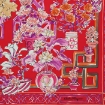 Picture of SALVATORE FERRAGAMO Bonsai Print Silk Foulard Scarf