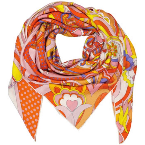 Picture of HERMES Cashmere And Silk Faubourg Rainbow Shawl