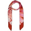 Picture of SALVATORE FERRAGAMO Ladies Foresta Print Silk Foulard