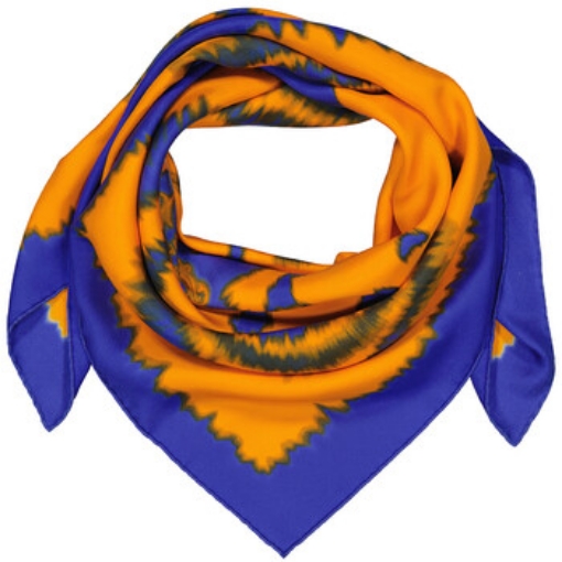 Picture of HERMES Silk Twill Brides De Gala Wash Square Scarf