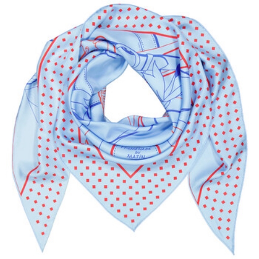 Picture of HERMES The Morning Walk Giant Triangle Scarf