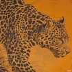 Picture of HERMES Ladies Brown Square 85 Panthera Pardus