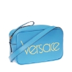Picture of VERSACE Ladies Blue Logo Shoulder Bag