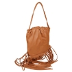 Picture of BOTTEGA VENETA The Fringe Pouch Brown Ladies Shoulder Bag