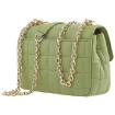 Picture of MICHAEL KORS Ladies Soho Small Leather And Chain Shoulder Bag - Light Sage