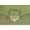 Picture of MICHAEL KORS Ladies Soho Small Leather And Chain Shoulder Bag - Light Sage