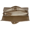 Picture of PINKO Love Leather Shoulder Bag In Cinereo Walnut