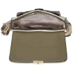 Picture of MICHAEL KORS Bradshaw Medium Striped Canvas And Faux Leather Messenger Bag