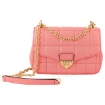 Picture of MICHAEL KORS Ladies Soho Small Quilted Leather Shoulder Bag - Tea Rose