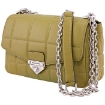 Picture of MICHAEL KORS Ladies SoHo Large Quilted Leather Shoulder Bag - Olive Green