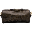 Picture of TARA ZADEH Ladies Crocodile Effect Glitter Cylinder Bag