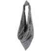Picture of T BY ALEXANDER WANG Ladies Metallic Silver Scarf Small Bag