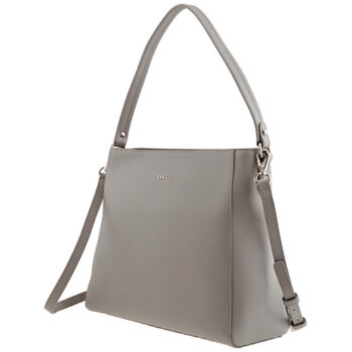 Picture of DAKS Ladies Vauxhall Grey Leather Shoulder Bag