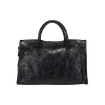 Picture of BALENCIAGA Black City Stud Detail Shoulder Bag