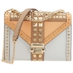 Picture of MICHAEL KORS Whitney Large Studded Convertible Shoulder Bag - Cantaloupe Melon