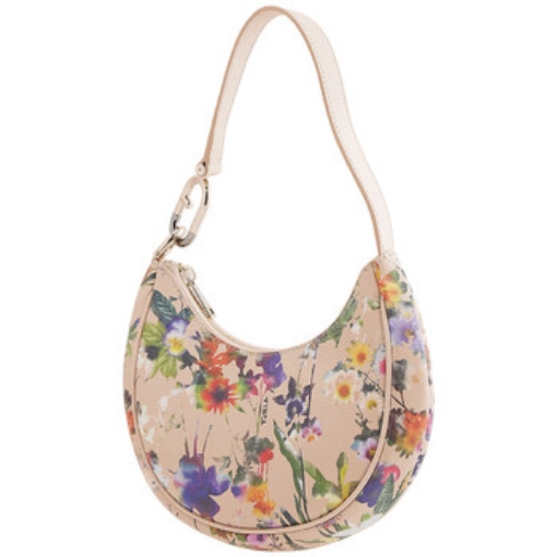 Picture of FURLA Primavera Floral Printed Shoulder Bag in Toni Ballerina