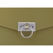 Picture of MICHAEL KORS Olive Green Ladies Hendrix Medium Leather Envelope Bag