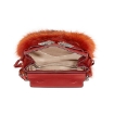 Picture of ROBERTO CAVALLI Ladies Volpe And Nappa Shoulder Bag