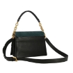 Picture of FURLA Ladies Diva S Tricolor Suede And Leather Shoulder Bag