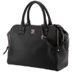 Picture of DAKS Ladies Cunard Black Leather Bag