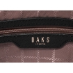 Picture of DAKS Ladies Cunard Black Leather Bag