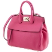 Picture of SALVATORE FERRAGAMO The Studio Leather Top Handle Bag - Pink