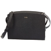 Picture of DAKS Ladies Ashby Black Leather Shoulder Bag