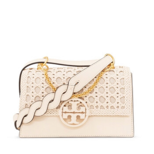 Picture of TORY BURCH Brie Small Miller Basket Weave Shoulder Bag