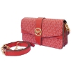 Picture of MICHAEL KORS Crimson Ladies Greenwich Convertible Shoulder Bag - Crimson