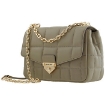 Picture of MICHAEL KORS Green Ladies SoHo Large Quilted Leather Shoulder Bag