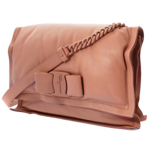 Picture of SALVATORE FERRAGAMO Ladies New Blush Viva Bow Bag