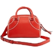 Picture of BALLY Darlene Leather Bowling Bag - Lobster