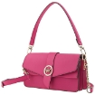 Picture of MICHAEL KORS Ladies Medium Greenwich Saffiano Leather Bag In Wild Berry