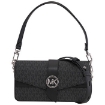 Picture of MICHAEL KORS Black Medium Greenwich Convertible Shoulder Bag