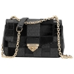 Picture of MICHAEL KORS Ladies Black SoHo Large Patchwork Signature Logo Shoulder Bag