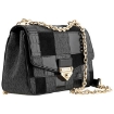 Picture of MICHAEL KORS Ladies Black SoHo Large Patchwork Signature Logo Shoulder Bag