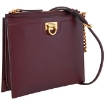 Picture of SALVATORE FERRAGAMO Purple Ladies Trifolio Leather Shoulder Bag