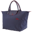 Picture of LONGCHAMP Ladies Le Pliage Top Handle Bag M - Navy