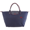 Picture of LONGCHAMP Ladies Le Pliage Top Handle Bag M - Navy
