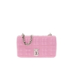 Picture of BURBERRY Pink Small Lola Quilted Leather Shoulder Bag