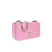 Picture of BURBERRY Pink Small Lola Quilted Leather Shoulder Bag