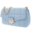 Picture of MICHAEL KORS Ladies SoHo Large Quilted Leather Shoulder Bag - Pale Blue