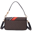 Picture of MICHAEL KORS Small Bradshaw Signature Logo Stripe Convertible Shoulder Bag