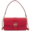 Picture of MICHAEL KORS Ladies Greenwich Medium Saffiano Leather Shoulder Bag - Crimson